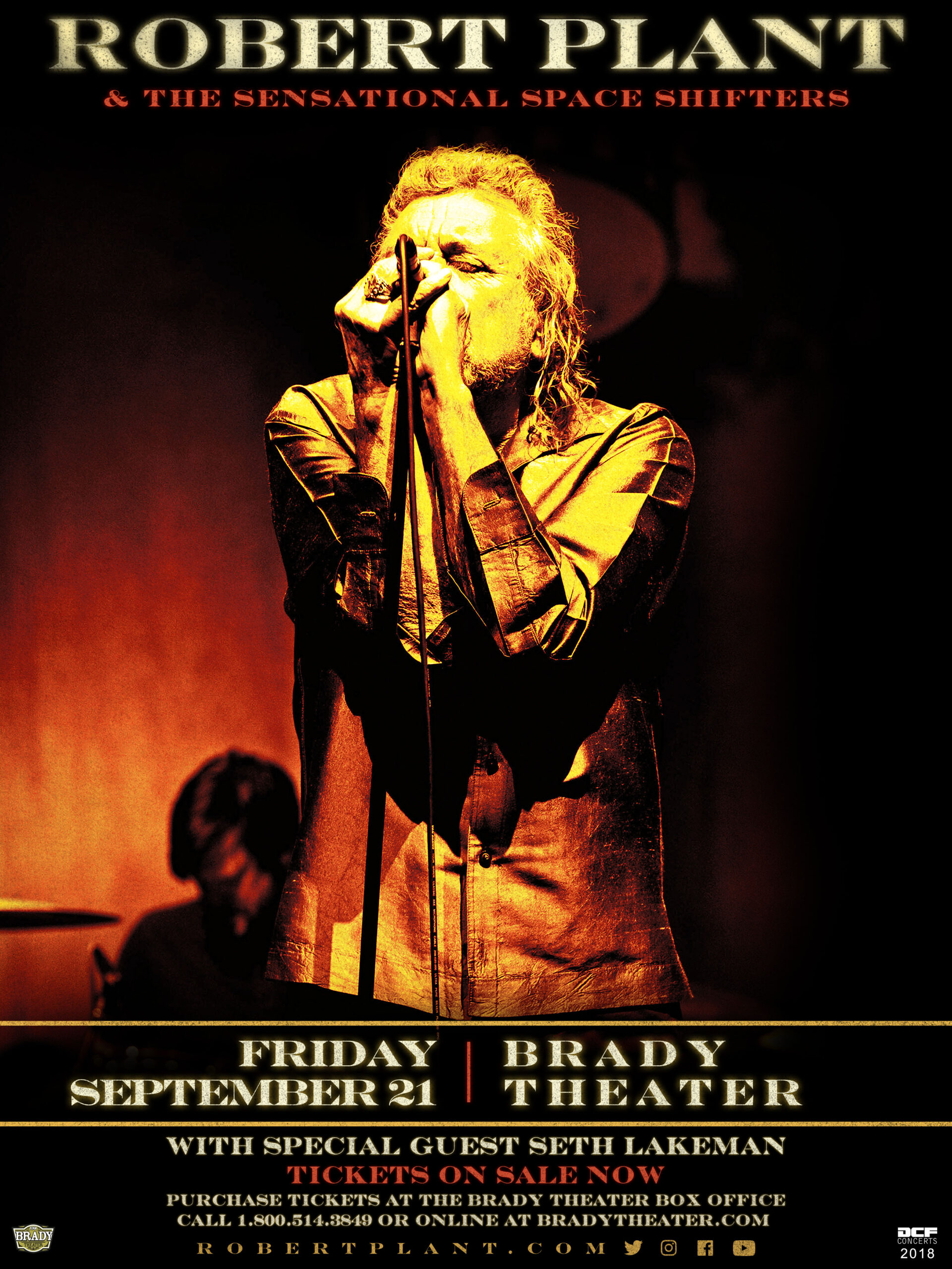Robert Plant & The Sensational Space Shifters Poster